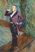 Henri de toulouse-lautrec The actor Henry Samary oil painting on canvas